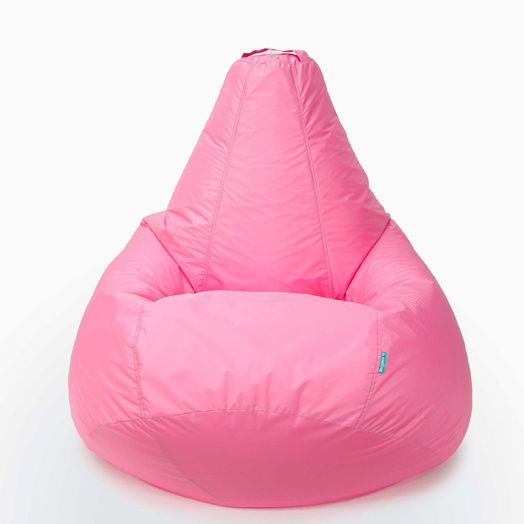 Кресло груша ХАЙП из влагостойкой ткани (Розовый)