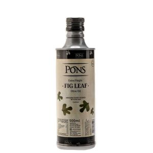 Оливковое масло с листом Инжира Pons Fig Leaf Olive Oil в жести 500 ml - Испания