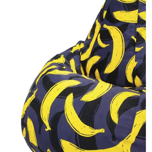 Кресло-мешок (груша) БАНАН из велюра