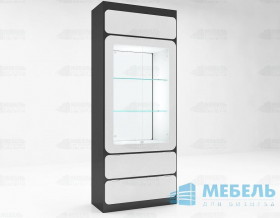 Пристенная витрина