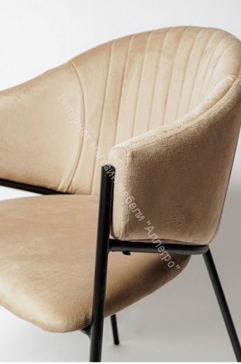 Стул DC 5158 Бежевый/Чёрный