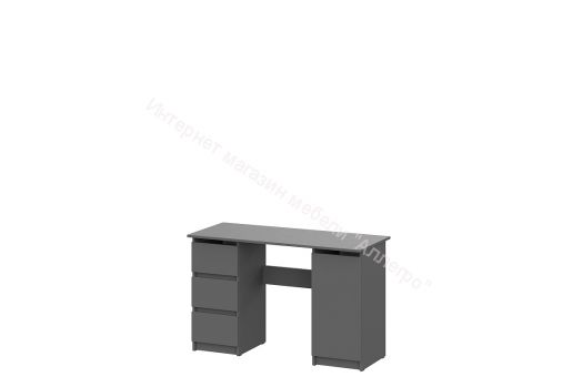Стол письменный (1,2м) Денвер Графит серый
