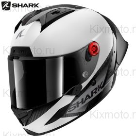 Шлем Shark Aeron GP Blank SP, Черно-белый