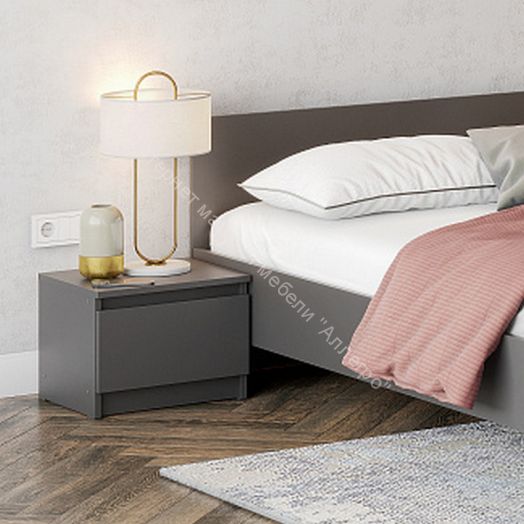 Спальня Денвер Графит серый