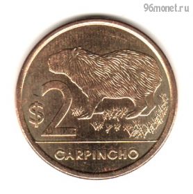 Уругвай 2 песо 2012