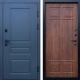 Входная дверь Termo-door Орегон Графит/Премиум Орех с терморазрывом Металлическая