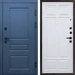 Входная дверь Termo-door Орегон Графит/Премиум Лиственница с терморазрывом Металлическая