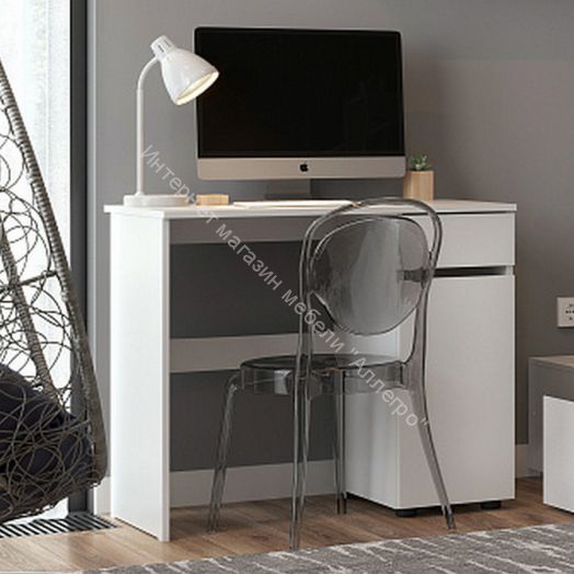 Стол письменный Токио Белый текстурный