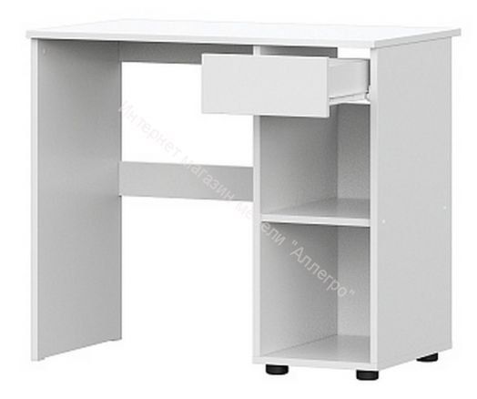 Стол письменный Токио Белый текстурный