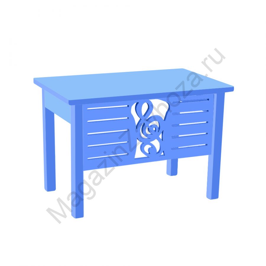 СТОЛ 63 ДЛЯ МУЗЫКАЛЬНОГО ЗАЛА (ОДНОМЕСТНЫЙ)