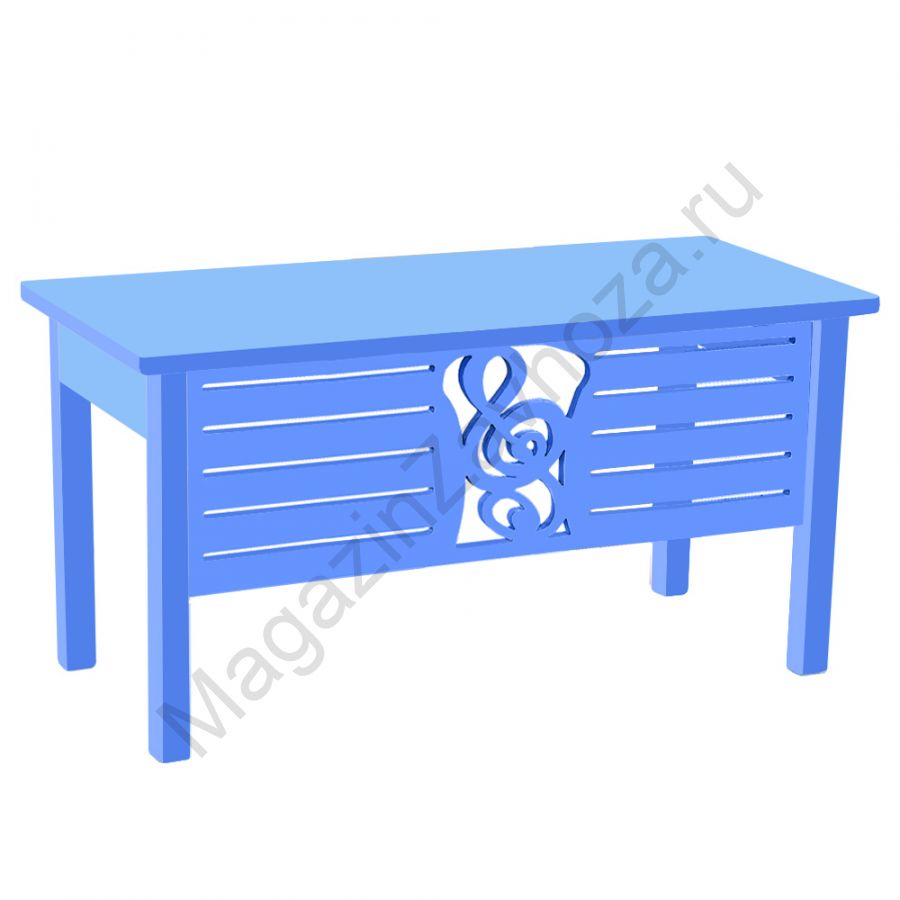 СТОЛ 63 ДЛЯ МУЗЫКАЛЬНОГО ЗАЛА (ДВУХМЕСТНЫЙ)