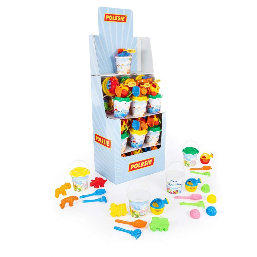 Набор песочный (дисплей №31) Polesie (в дисплее 30 шт)