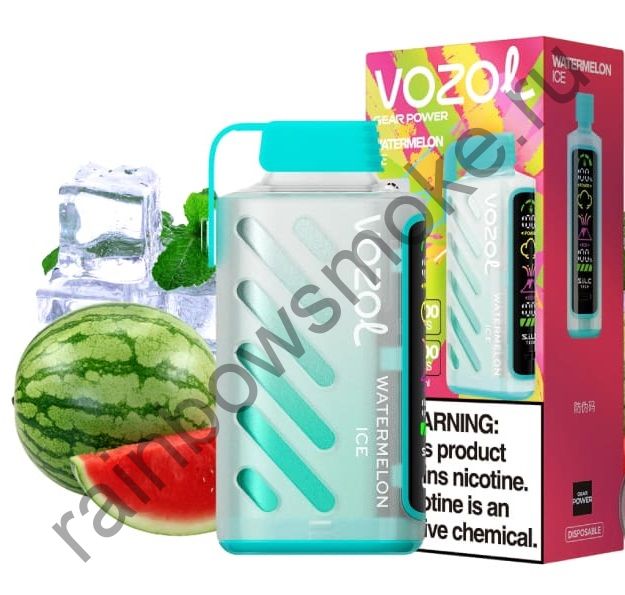 Одноразовая ЭС Vozol Gear Power 20000 — Watermelon Ice (Арбуз со Льдом)