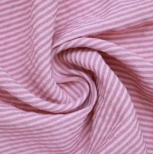 Вискоза полоска, розовая с фиолетовым, 50х37 см