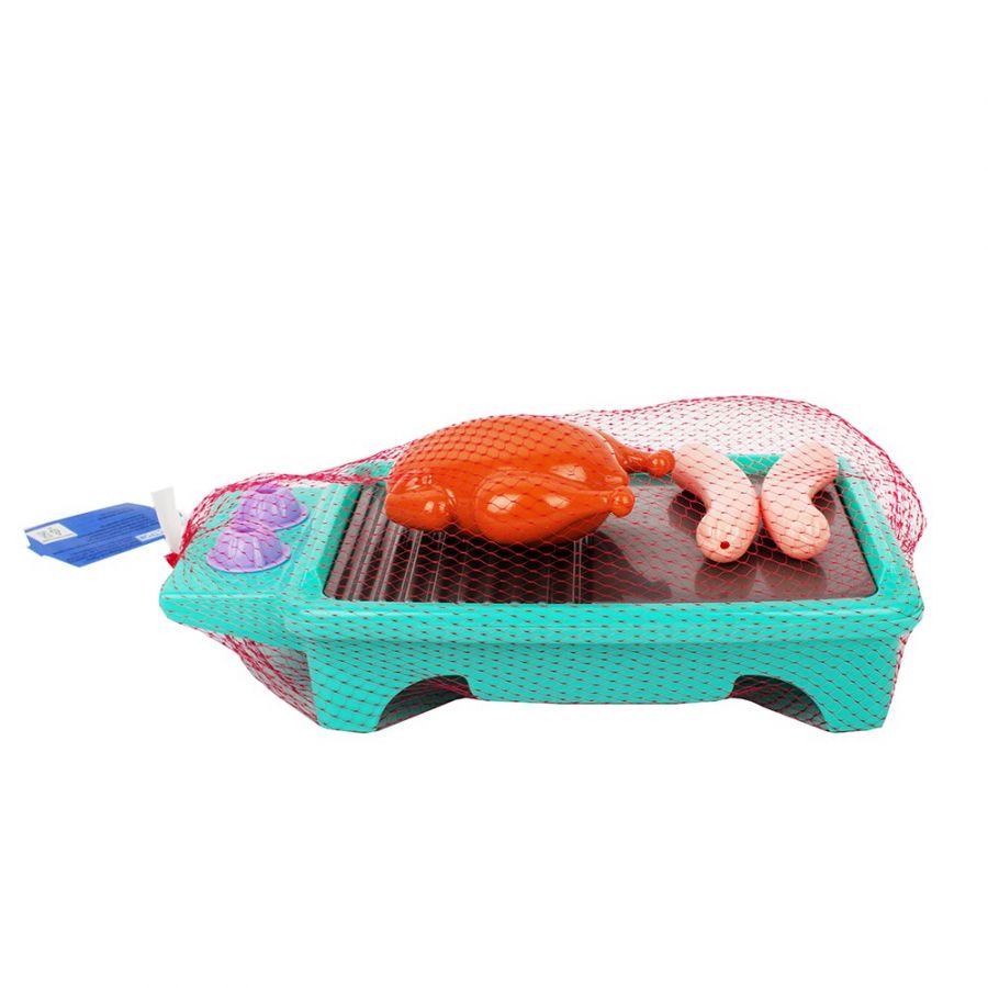 Игровой набор «Гриль» 4пр.(гриль,курица,сосиски 2шт.)