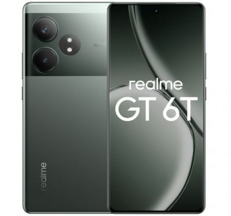 Смартфон realme GT 6T 12/256 ГБ, Dual nano SIM, Razor Green RU