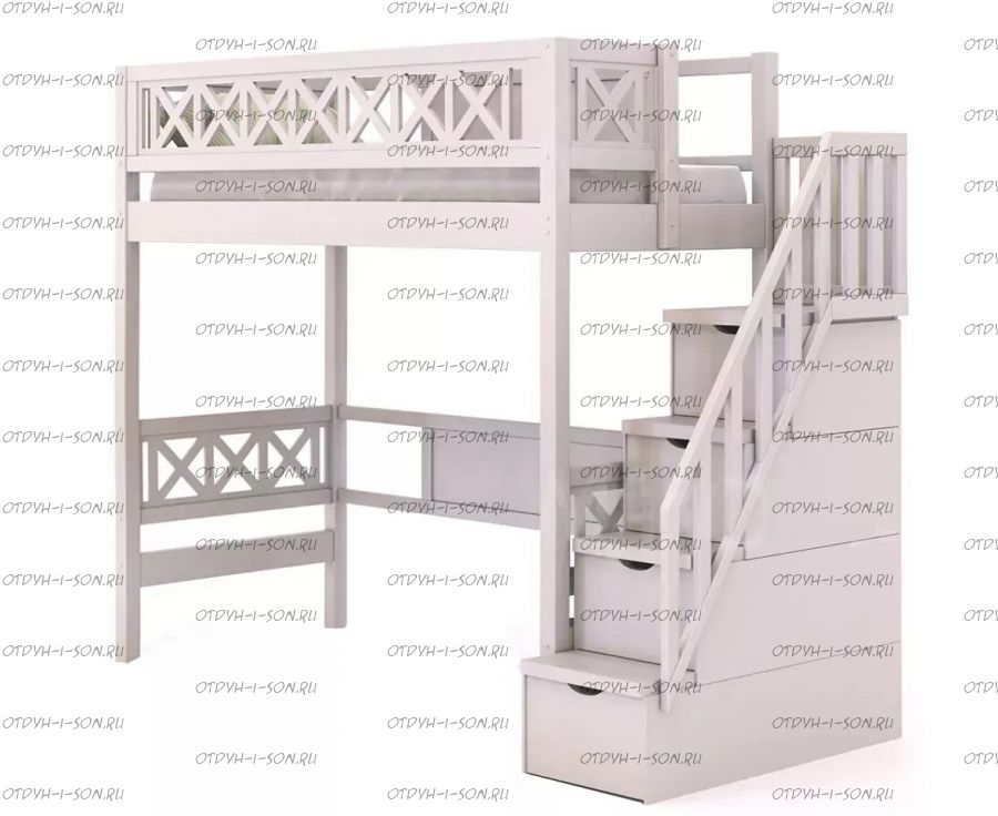 Кровать-чердак Прованс Factory №29