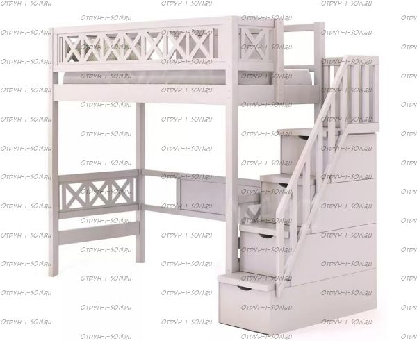 Кровать-чердак Прованс Factory №29