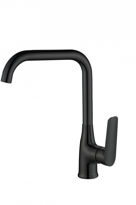 Смеситель Lagos Black д/кухни, Г-излив, арт. LG06B