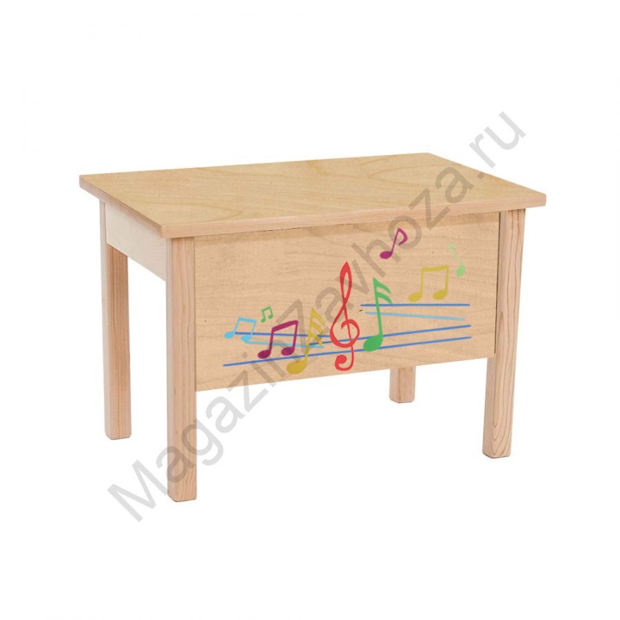 СТОЛ 69 ДЛЯ МУЗЫКАЛЬНОГО ЗАЛА (ОДНОМЕСТНЫЙ)