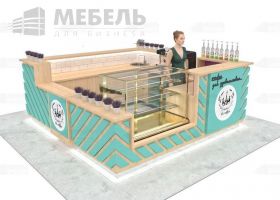 Оригинальная стойка кофе