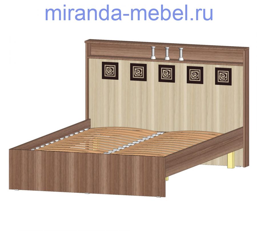 Кровать 2-х спальная Коста-Рика 1200