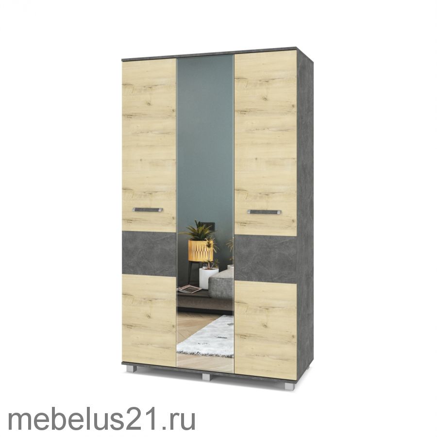 Шкаф  3-х створчатый Виора В-31