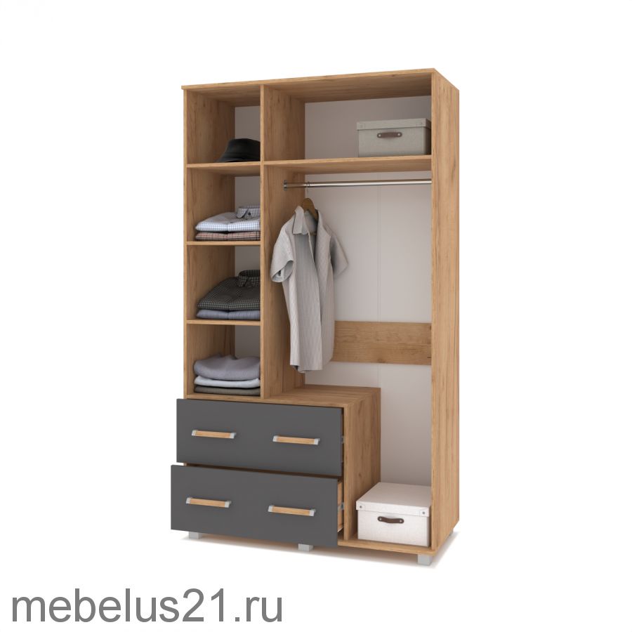 Шкаф  3-х створчатый Виора В-33