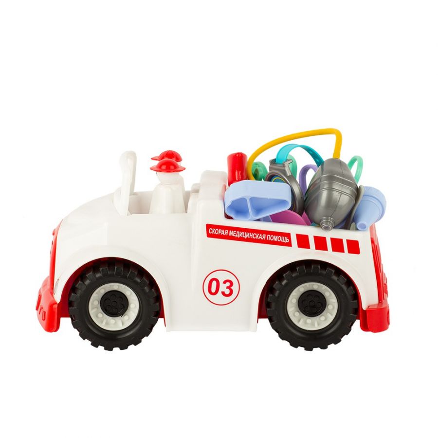 Игрушка Автомобиль «Скорая помощь» 16пр.