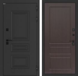 Дверь входная Лабиринт АЛЯСКА ЛАЙТ 03 Орех премиум металлическая