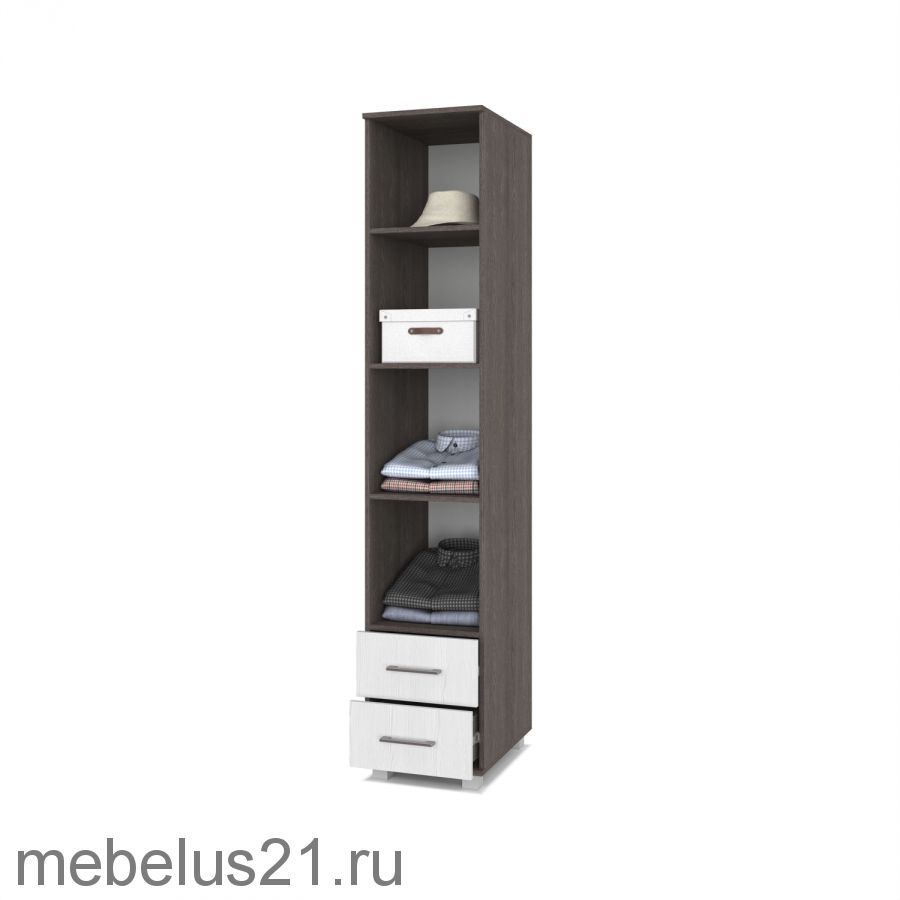 Шкаф пенал с ящиками Ева Е-13