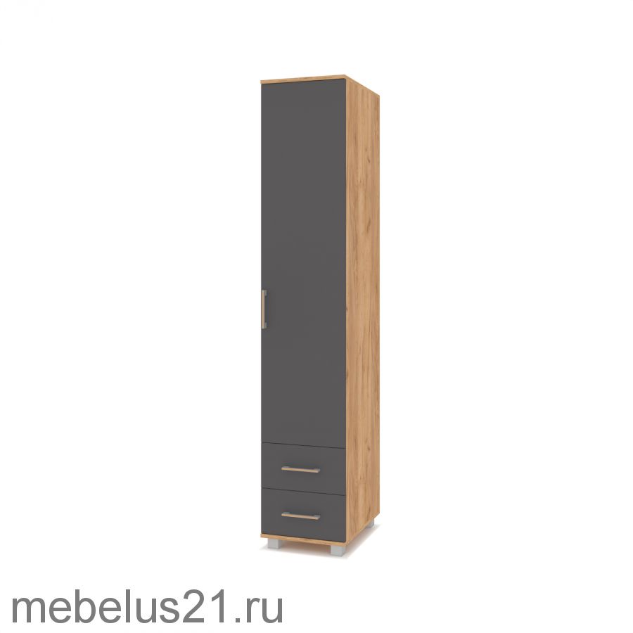 Шкаф пенал с ящиками Ева Е-13