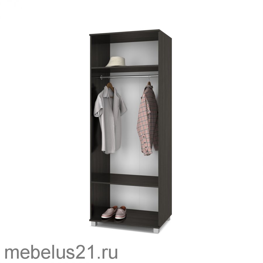 Шкаф 2-х створчатый с зеркалом  Ева Е-22