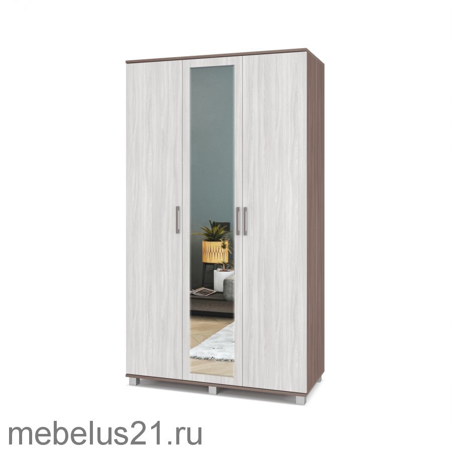 Шкаф 3-х створчатый Ева В-31