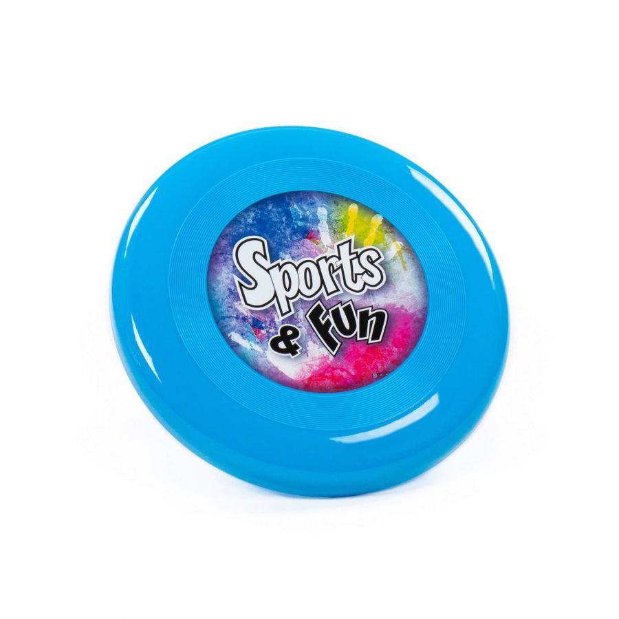 Летающая тарелка, 215 мм (голубая)