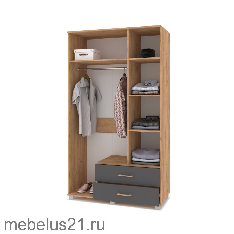 Шкаф 3-х створчатый Ева Е-33