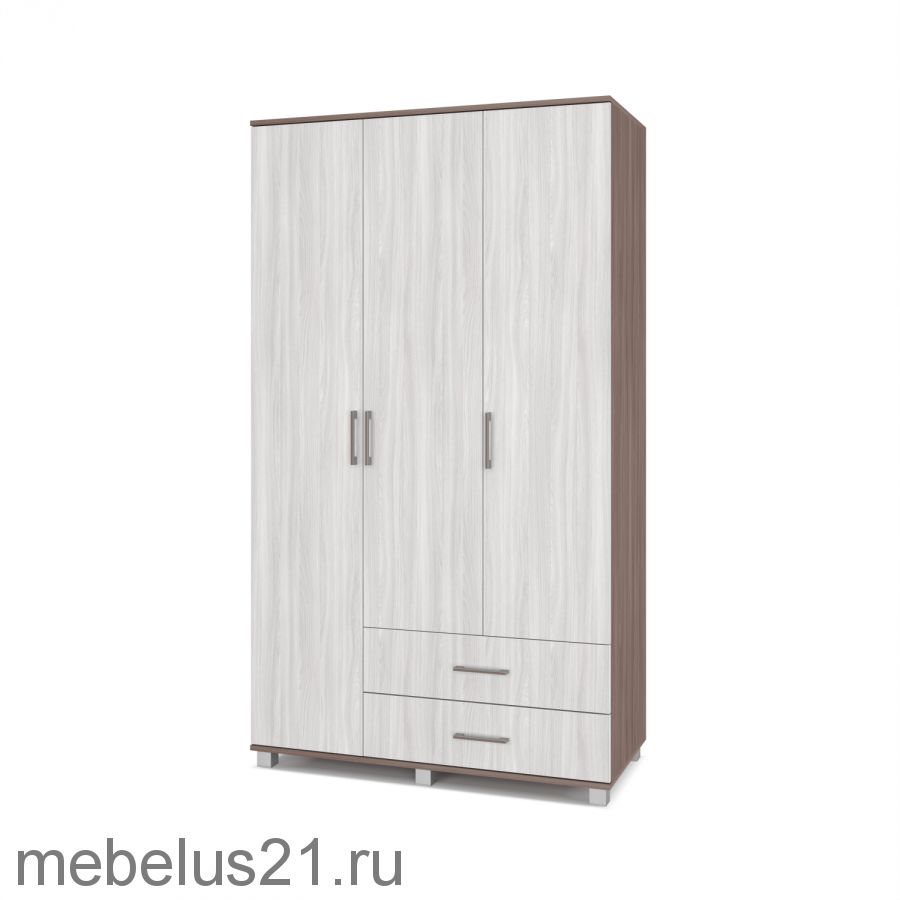 Шкаф 3-х створчатый Ева Е-33