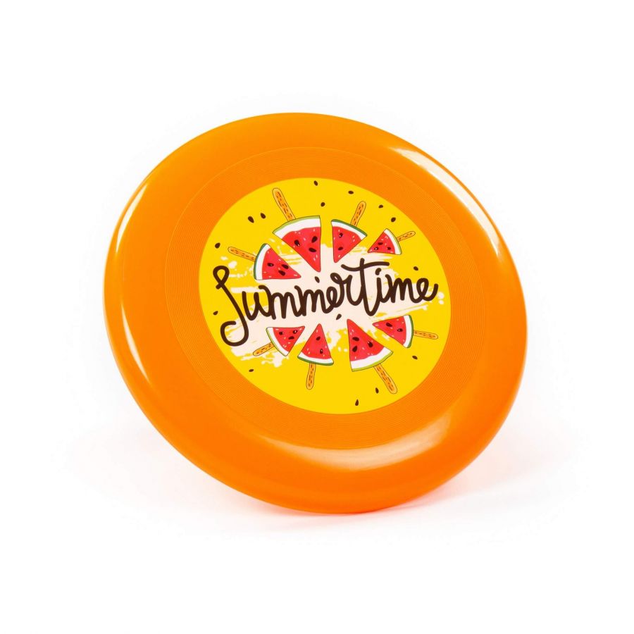 Летающая тарелка, 240 мм (оранжевая)