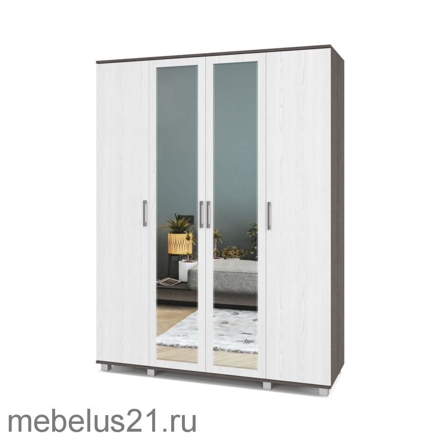 Шкаф 4-х створчатый Ева Е-41