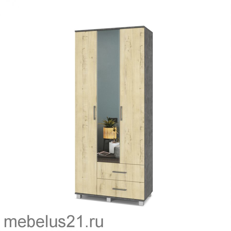 Шкаф 3-х створчатый Карина К-33