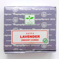 Благовония конусные  Lavender | Лаванда | 12 шт | Satya