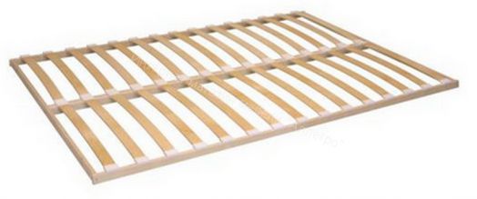 Кровать двойная универсальная (1,6*2,0) (Серия 2) Милан Дуб Золотой/Белый Матовый