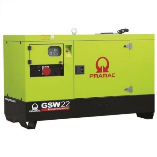 Дизельный генератор Pramac GSW22Y (400 V) в кожухе