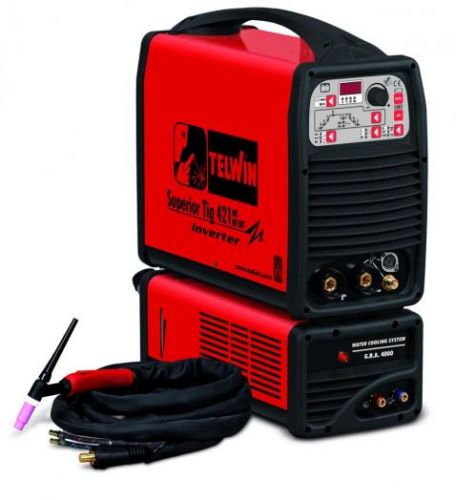 Аппарат для аргонодуговой сварки Telwin SUPERIOR TIG 421 DC-HF/LIFT 400V AQUA