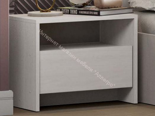 Тумба прикроватная МСП 1 Серия 2 Ясень Анкор Светлый