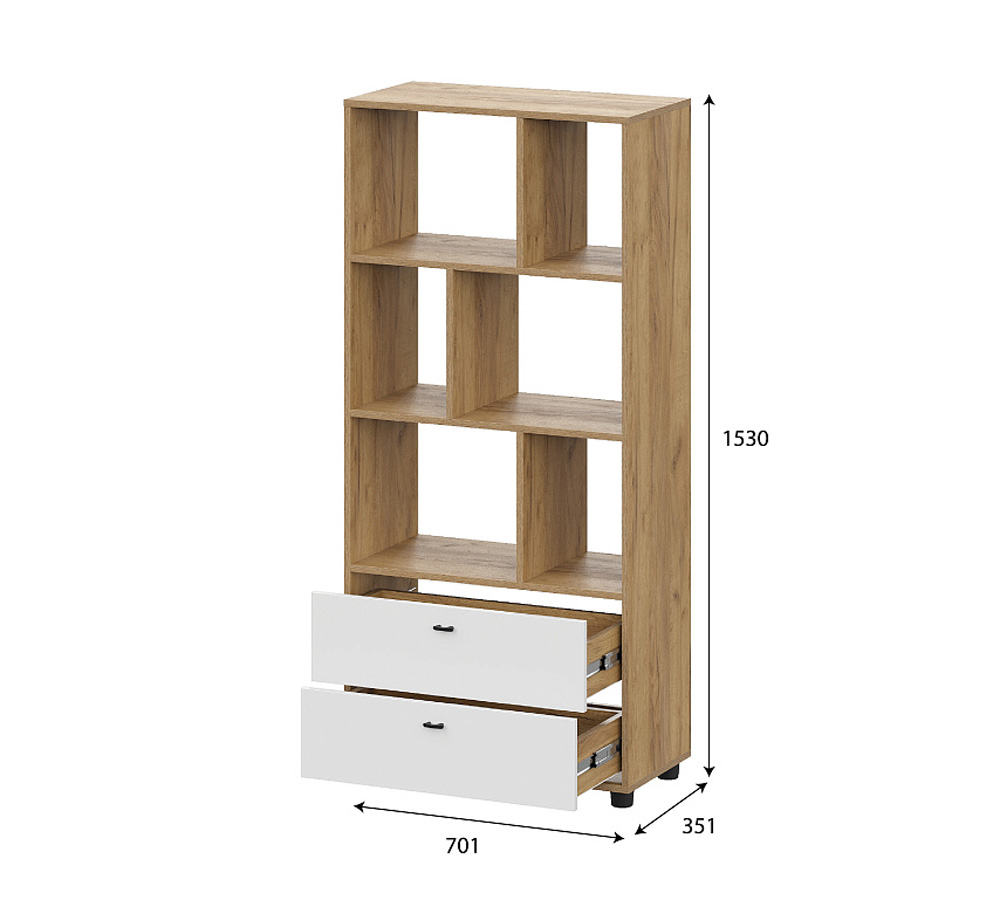 МС "МИЛАН" Стеллаж