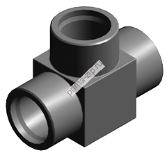 Крестовина НКТ 60 внутренняя резьба