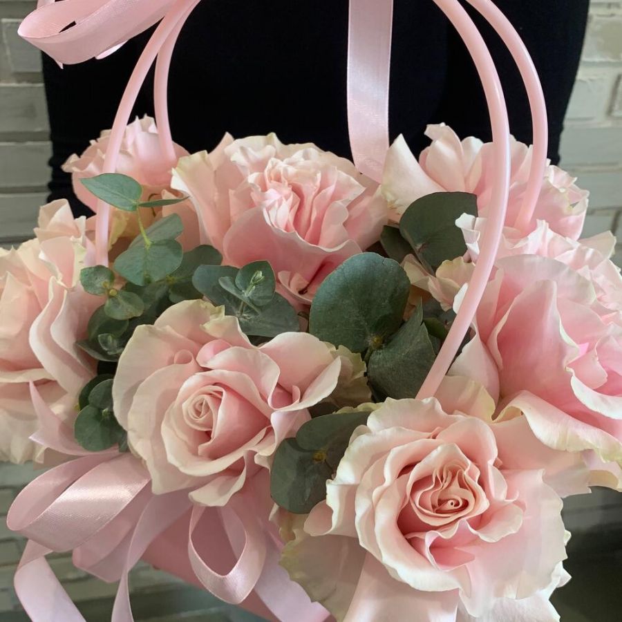 Французские розы в сумочке