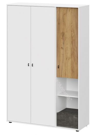 Шкаф комбинированный трехстворчатый Анри