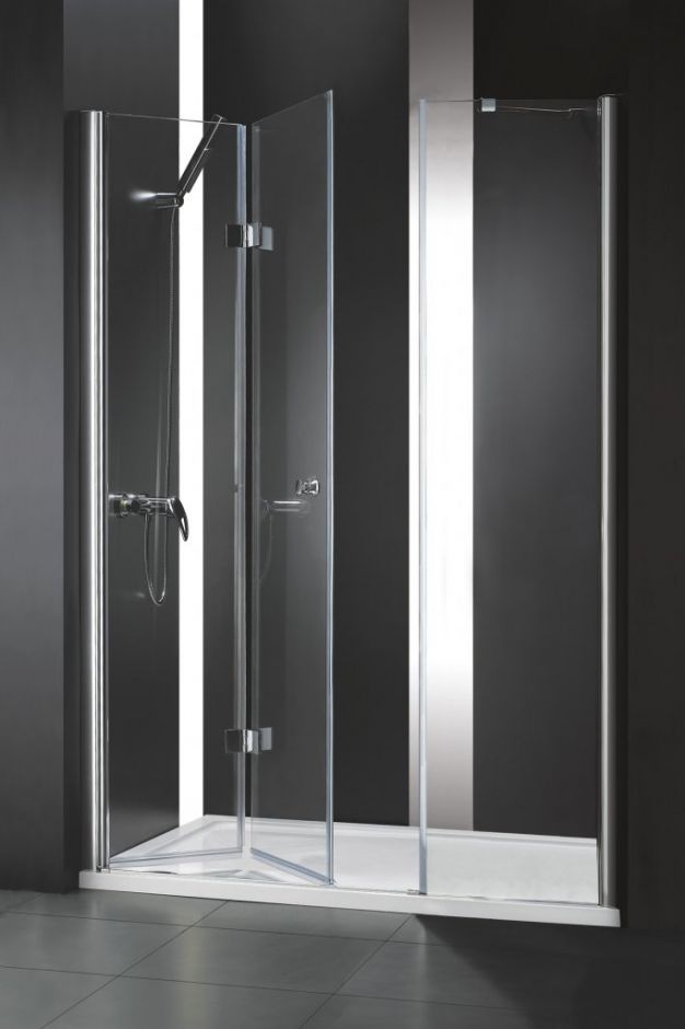 Изображение Душевая дверь для проема CEZARES ELENA-W-BS-13-100+40/40-C-Cr